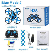 JJRC H36 H36F Mini Drone 2.4G 4CH 6-Axis hız 3D kapak