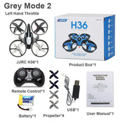 JJRC H36 H36F Mini Drone 2.4G 4CH 6-Axis hız 3D kapak