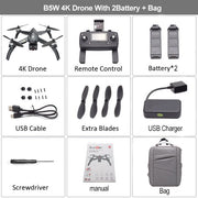 MJX B5W GPS Drone 4K HD kamera fırçasız