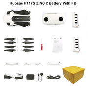 Hubsan H117S Zino GPS 5.8G WiFi 1KM FPV ile 4K UHD kamera