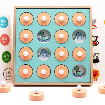 Montessori hafıza maç satranç oyunu