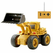 Hotty Toy Mini RC Construction Truck Trailer Car