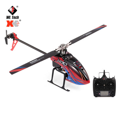 WLtoys XK K130-B RC helikopter fırçasız 3D6G Flybarless